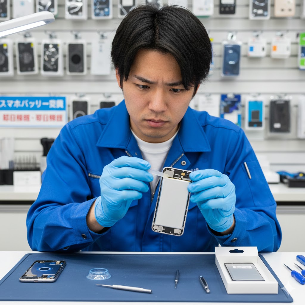 モバイルバッテリー必須のiPhoneのバッテリーを当店で交換してみませんか？